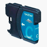 Original Brother LC-1100HYC Tintenpatrone cyan, 750 Seiten