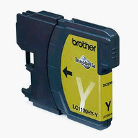 Original Brother LC-1100HYY Tintenpatrone yellow, 750 Seiten