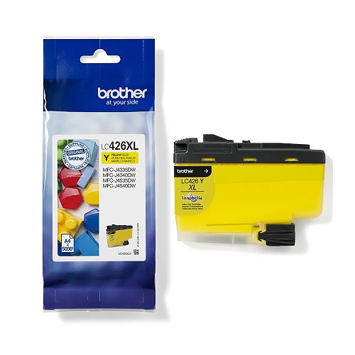 Brother LC-426XLY originale Tintenpatrone XL yellow, 5000 Seiten