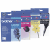 Original Brother Bundle LC-970VAL 4 Tintenpatronen CMYBK