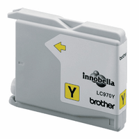 Original Brother LC-970Y Tintenpatrone yellow, 300 Seiten