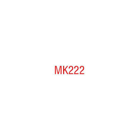 MK-222BZ, PTOUCH Band, nicht laminiert rot/weiss, 8m x 9 mm