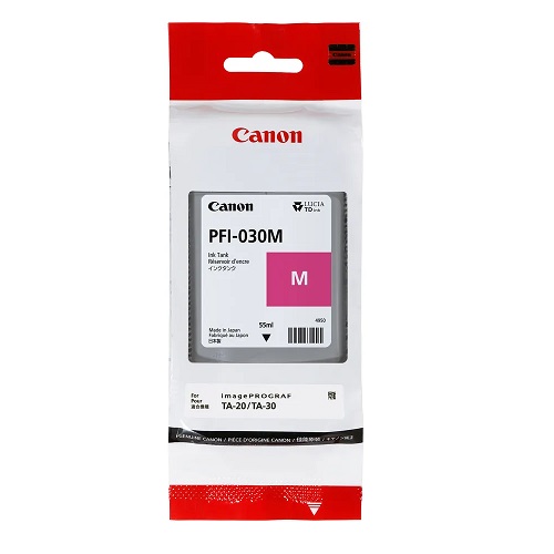 Canon PFI-030M cartouche d`encre originale magenta, 55 ml.