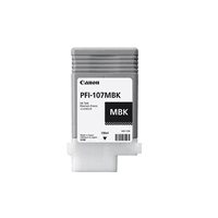 Canon PFI107MBK original Tintenpatrone matt schwarz, 130ml