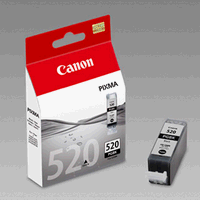 Original Canon PGI-520BK Tintenpatrone Black, 19 ml.