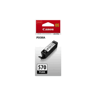 Original Canon Tintenpatrone PGI-570 black, 15.4 ml.