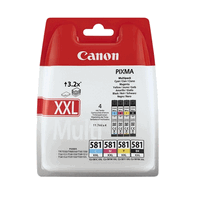 Canon 1998C005 originales Tintenpatronenset XXL BK, C, M, Y, 4x 11.7 ml