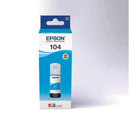 Epson T00P240 originale Tintenpatrone Nr.104 cyan, 70ml, 7500 Seiten