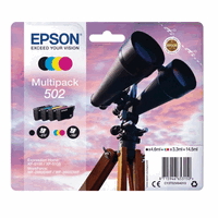 T02V640 Multipack original Epson Nr. 502, 1x4.6ml, 3x3.3ml