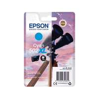 T02W240 Tintenpatrone original Epson Nr. 502 XL cyan, 6.4 ml, 470 Seiten