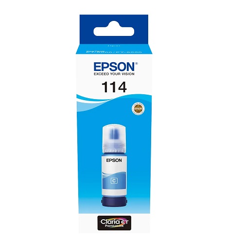 Epson T07B240 originale Tintenpatrone Nr. 114 cyan, 70 ml, 6200 Seiten