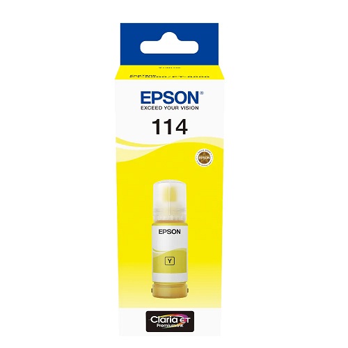 Epson T07B440 originale Tintenpatrone Nr. 114 yellow, 70 ml, 6200 Seiten