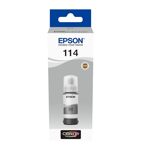 Epson T07B540 originale Tintenpatrone Nr. 114 grey, 70 ml, 6200 Seiten