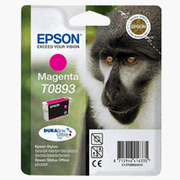 Original Epson Stylus T0893 Tintenpatrone magenta, 3.5 ml., ca. 135 Seiten