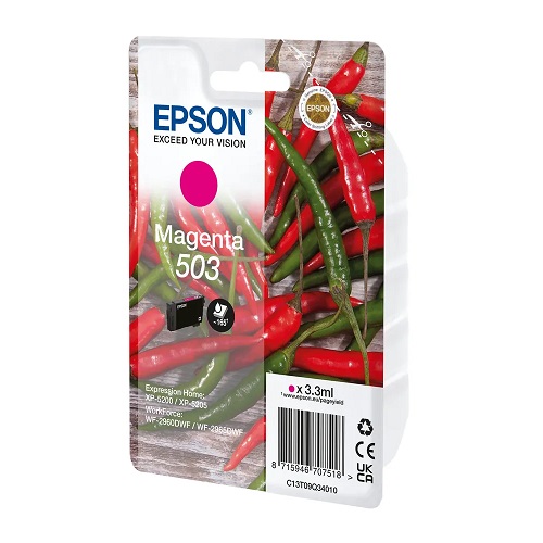 Epson T09Q34010 originale Tintenpatrone Nr.503 magenta, 3.3ml, 165 Seiten