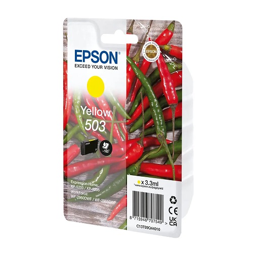 Epson T09Q44010 originale Tintenpatrone Nr.503 yellow, 3.3ml, 165 Seiten