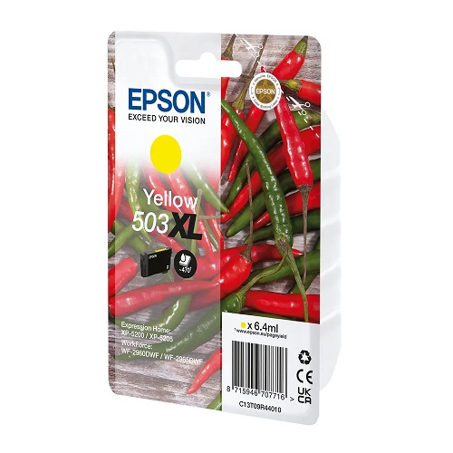 Epson T09R44010 originale Tintenpatrone Nr.503XL yellow, 6.4ml, 470 Seiten