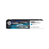 HP T0B27A cartouche d`encre originale no. 982X cyan, 16000 pages