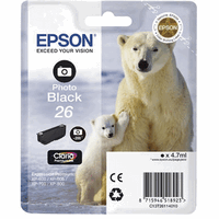 Original Epson Tintenpatrone photo-black, 4.7 ml, 200 Seiten