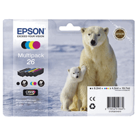 Original Epson Multipack BCMY, 1x300, 3x220 Seiten