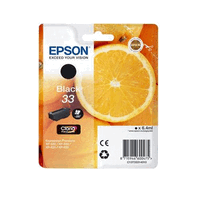 Original Epson Tintenpatrone T333140 black, 6.4 ml, 250 Seiten