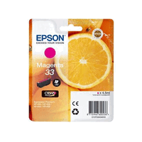 Original Epson Tintenpatrone T334340 magenta, 4.5 ml, 300 Seiten