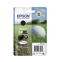 Original Epson Tintenpatrone T347140 XL black, 16.3 ml, 1100 Seiten