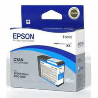 Original Epson Tintenpatrone cyan, 80 ml.