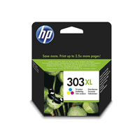 HP T6N03AE originale Tintenpatrone Nr. 303XL color, 415 Seiten