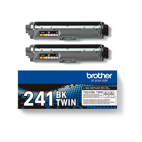 Brother TN-241BK originalesTonerkassettendoppelpack black, 2x2500 Seiten