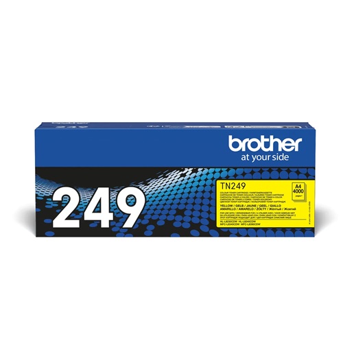 Brother TN-249Y originaleTonerkassette yellow, 4000 Seiten