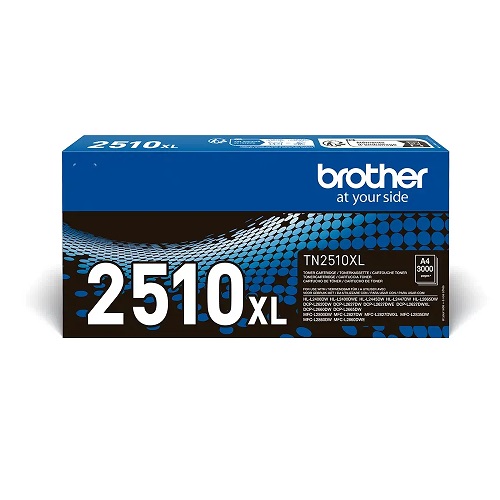 Brother TN-2510XL originaleTonerkassette schwarz, 3000 Seiten