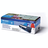 Original Brother Toner Cartridge cyan, 1500 Seiten