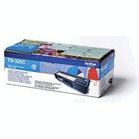 Original Brother Toner Cartridge cyan, 3500 Seiten