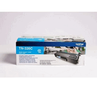 Original Brother Toner Cartridge cyan, 3500 Seiten