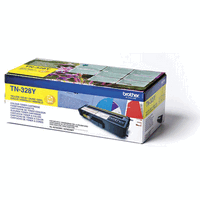 Original Brother Toner Cartridge yellow, 6000 Seiten