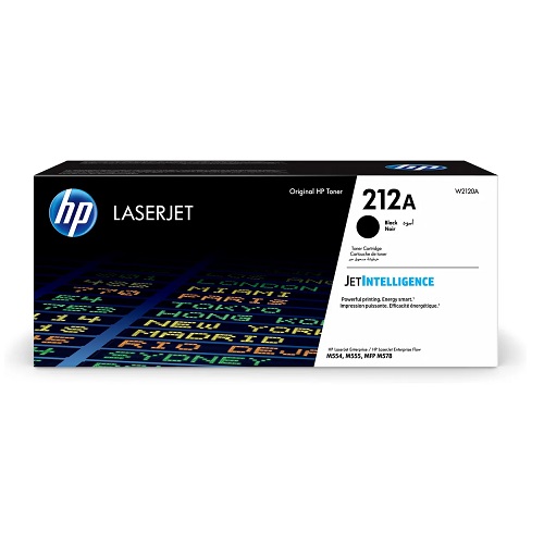 HP W2120A cartouche toner originale no. 212A noire, 5500 pages