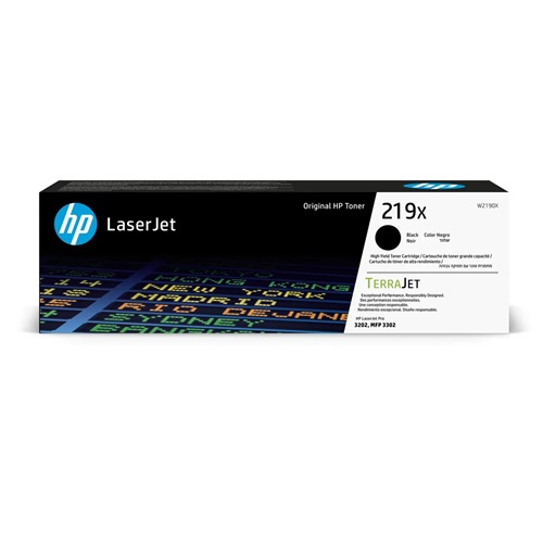 HP W2190X originale Tonerkassette Nr. 219X black, 3200 Seiten