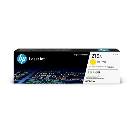 HP W2192A originale Tonerkassette Nr. 219A yellow, 1200 Seiten