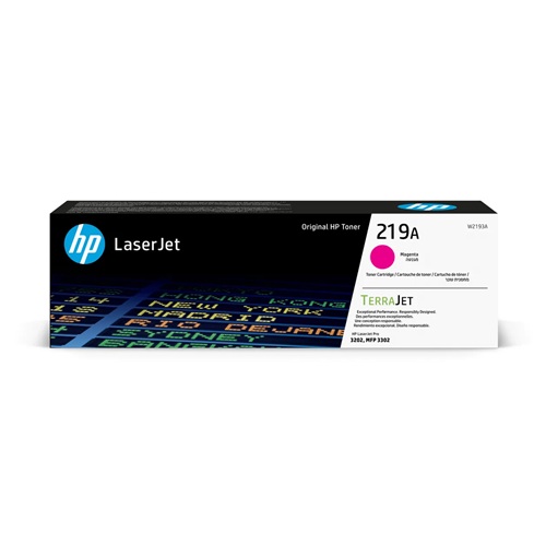 HP W2193A originale Tonerkassette Nr. 219A magenta, 1200 Seiten