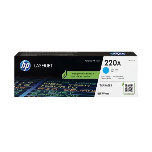 HP W2201A originale Tonerkassette Nr. 220A cyan, 1800 Seiten