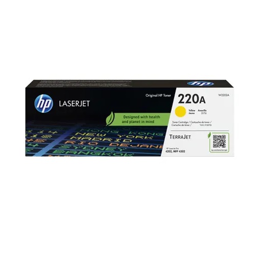 HP W2202A originale Tonerkassette Nr. 220A yellow, 1800 Seiten