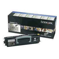 Original Lexmark Toner Cartridge Black, 6000 Seiten