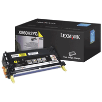 Original Lexmark Toner Cartridge yellow, 10000 Seiten