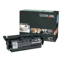 Original Lexmark Toner Cartridge schwarz, 25000 Seiten