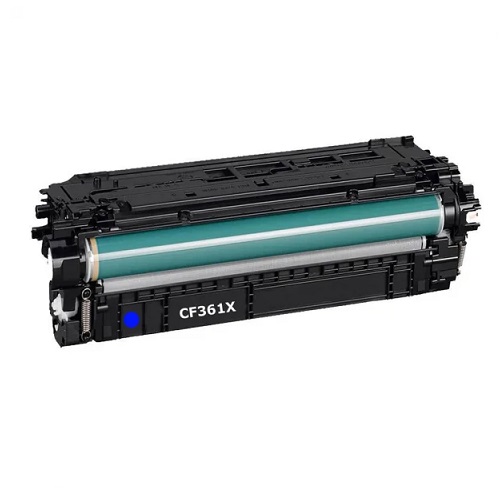 HP CF361X kompatible Tonerkassette Nr.508X cyan, 9500 Seiten