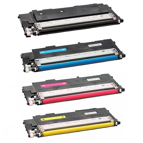 Samsung CLT-P404C kompatibles Toner-Set b/c/m/y, 1x 1500 Seiten, 3x 1000 Seiten